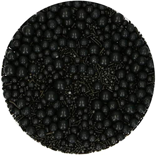 funcakes-3d-sprinkle-medley-paillettes-mix-sprinkles-noir-65-g image 4