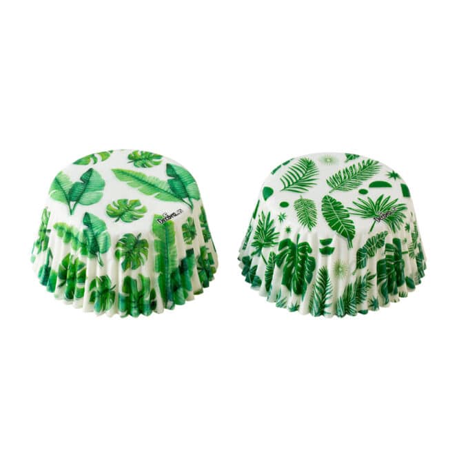 decora-bake-cook-pirottini-foglie-tropicali-caissettes-36-pcs image 2