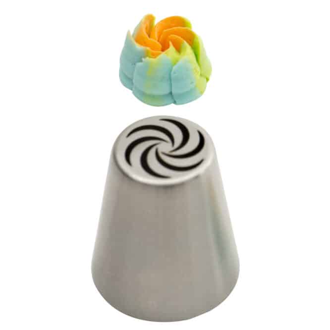 decora-bake-cook-douille-rose-ferm-e-inox-fleur image 3