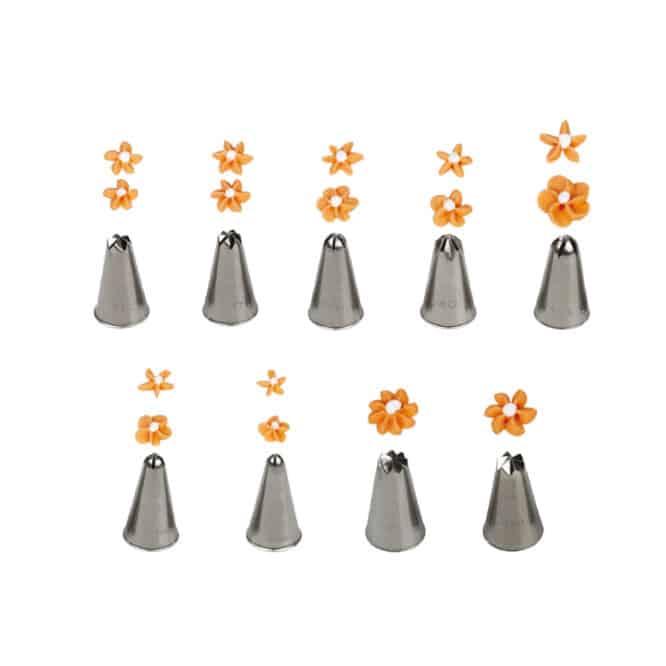 decora-bake-cook-douilles-fleurs-inox-sans-soudure-blister image 1