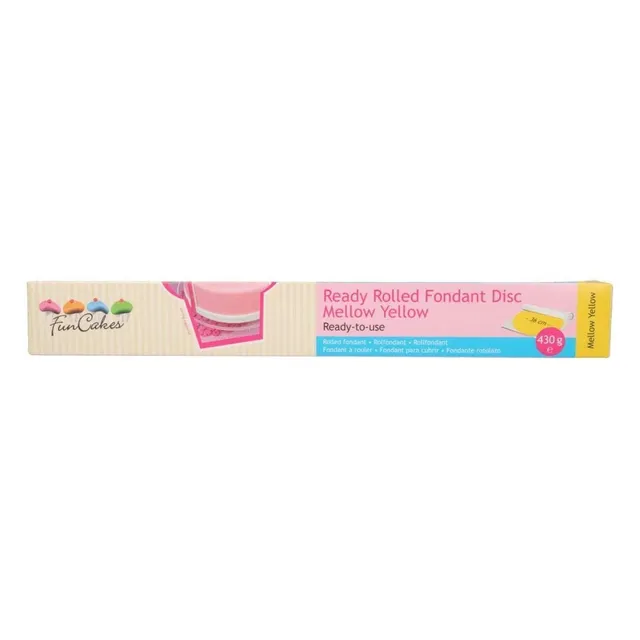 funcakes-ready-rolled-p-te-sucre-jaune-430-g-go-t-vanille image 1