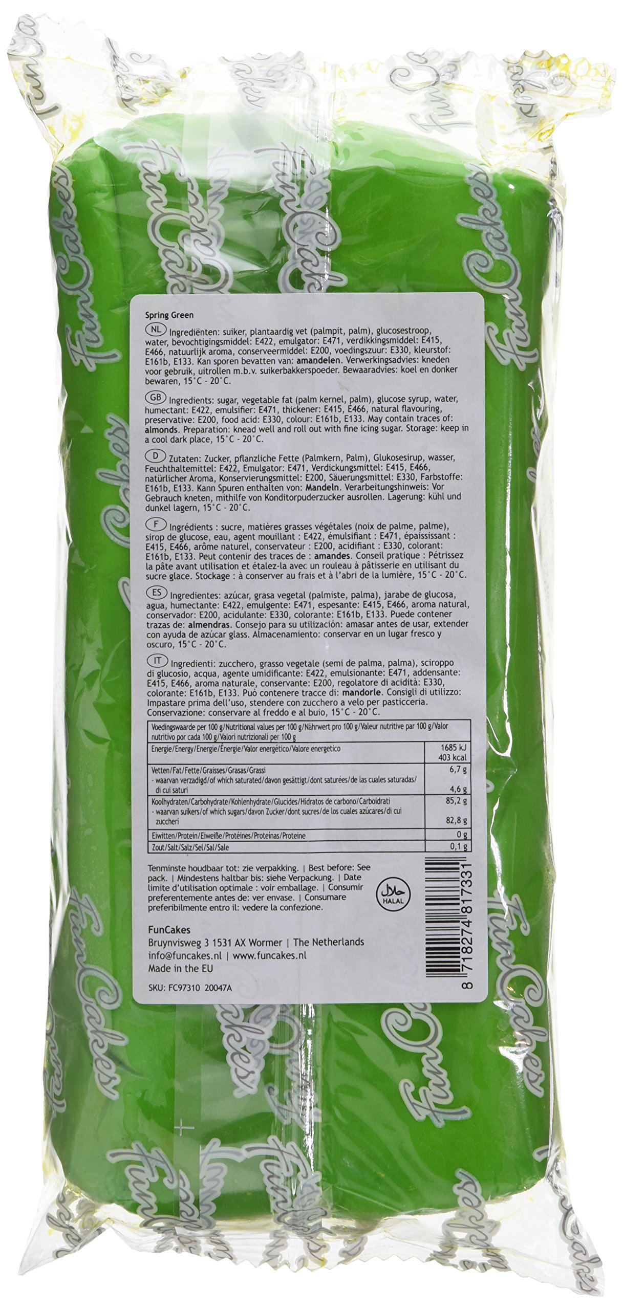 funcakes-p-te-sucre-vert-printemps-1-kg-vanille image 2