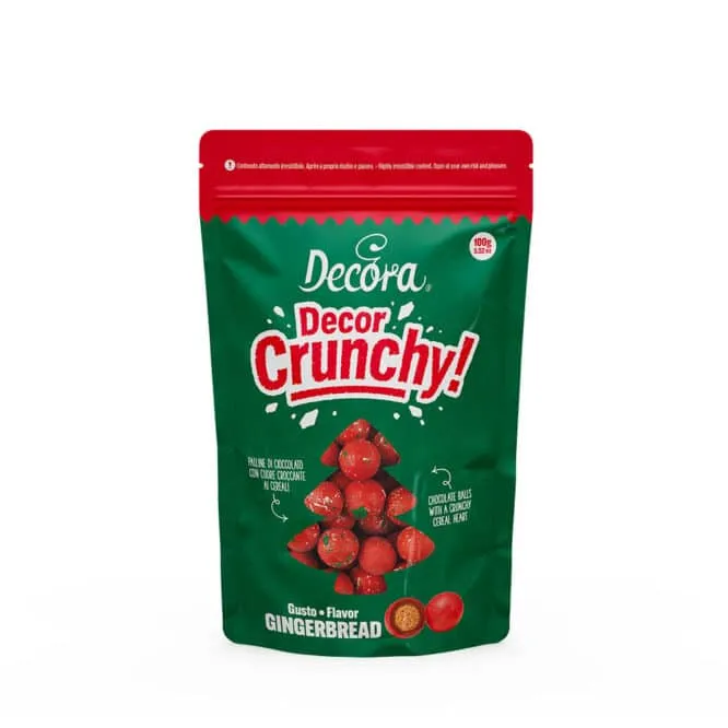 decora-bake-cook-decor-crunchy-gingerbread-rouge-100-g image 1
