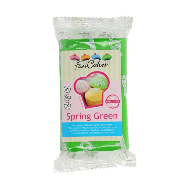 funcakes-p-te-sucre-spring-green-250-g-vert image 1