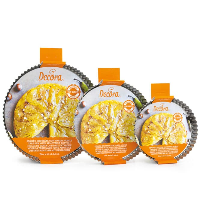 decora-bake-cook-line-moule-tarte-rond-fond-amovible image 1