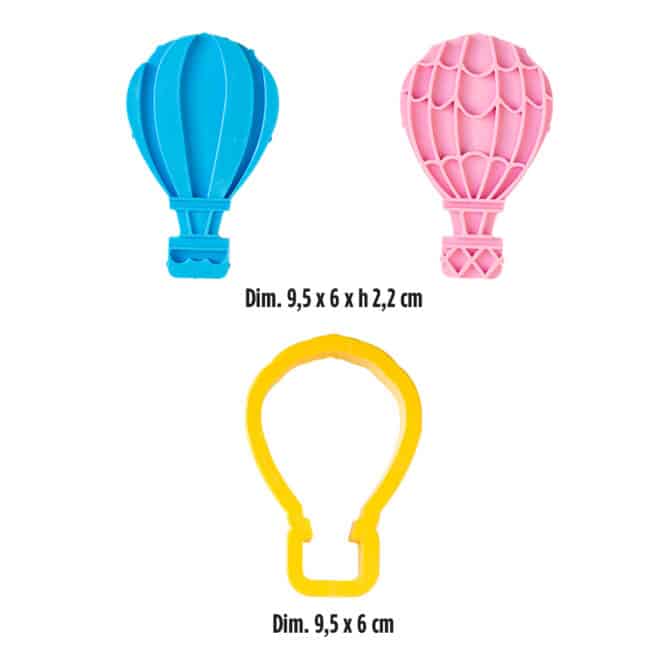 decora-set-emporte-piece-montgolfiere-3-pcs-relief image 3