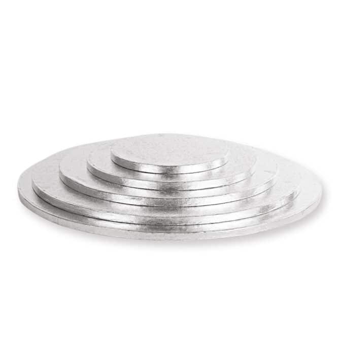 decora-bake-cook-bakery-supports-g-teau-ronds-argent-10-pcs image 2