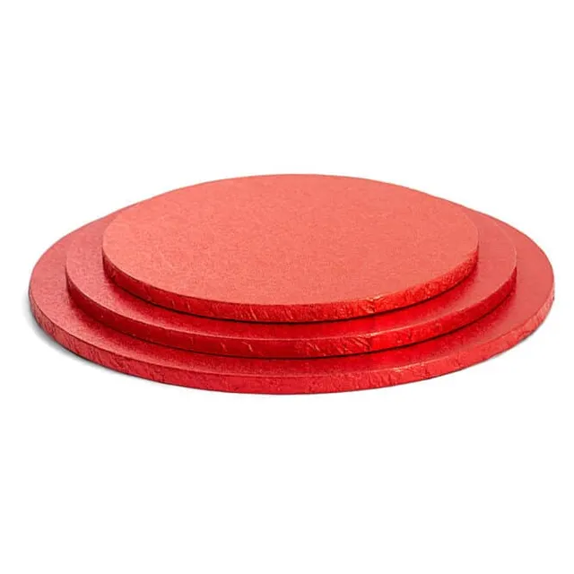 decora-bake-cook-support-g-teau-rond-rouge-rigide-1-2-cm image 1