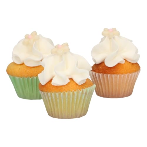 funcakes-marzipan-chrysanthemum-d-corations-en-sucre-blanc-rose-30-pcs image 7