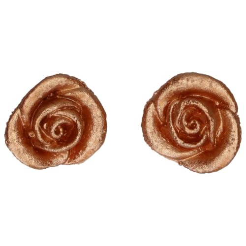 funcakes-rosen-bronzegold-d-corations-roses-6-pi-ces-dor image 5
