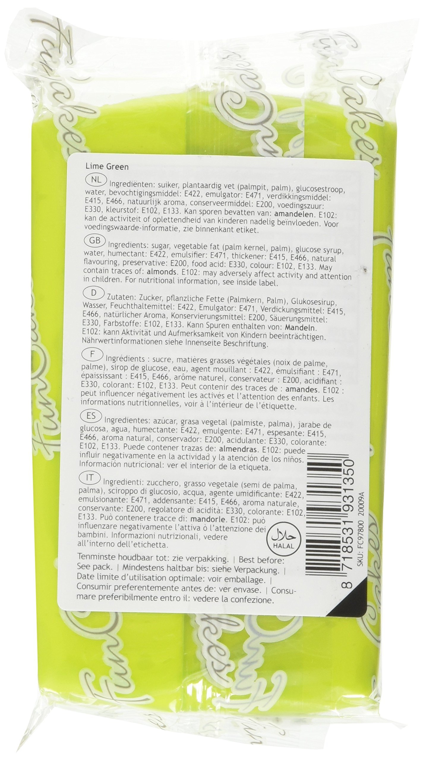 funcakes-covering-paste-p-te-sucre-vert-lime-250-g image 2