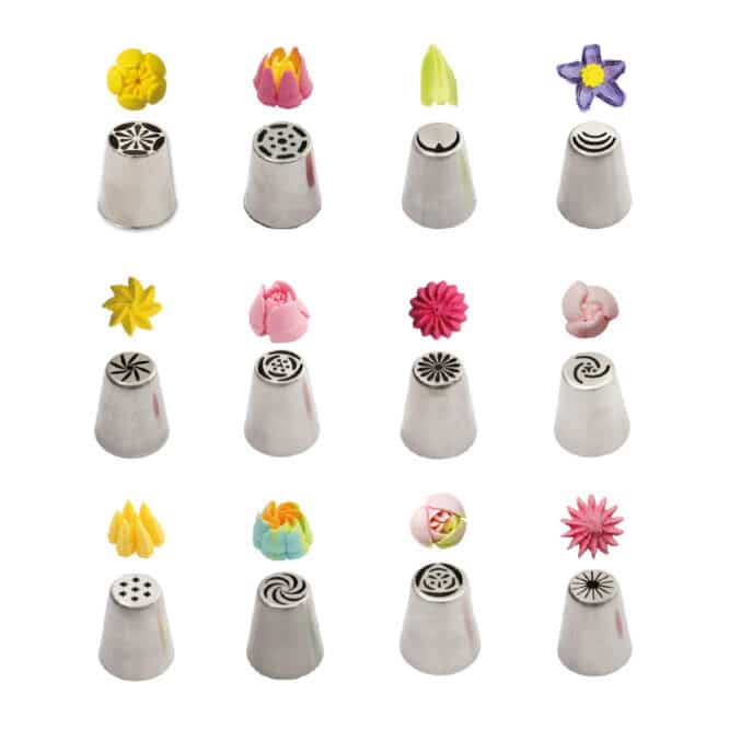 decora-bake-cook-douilles-fleurs-3d-inox-coffret-12-pi-ces image 6