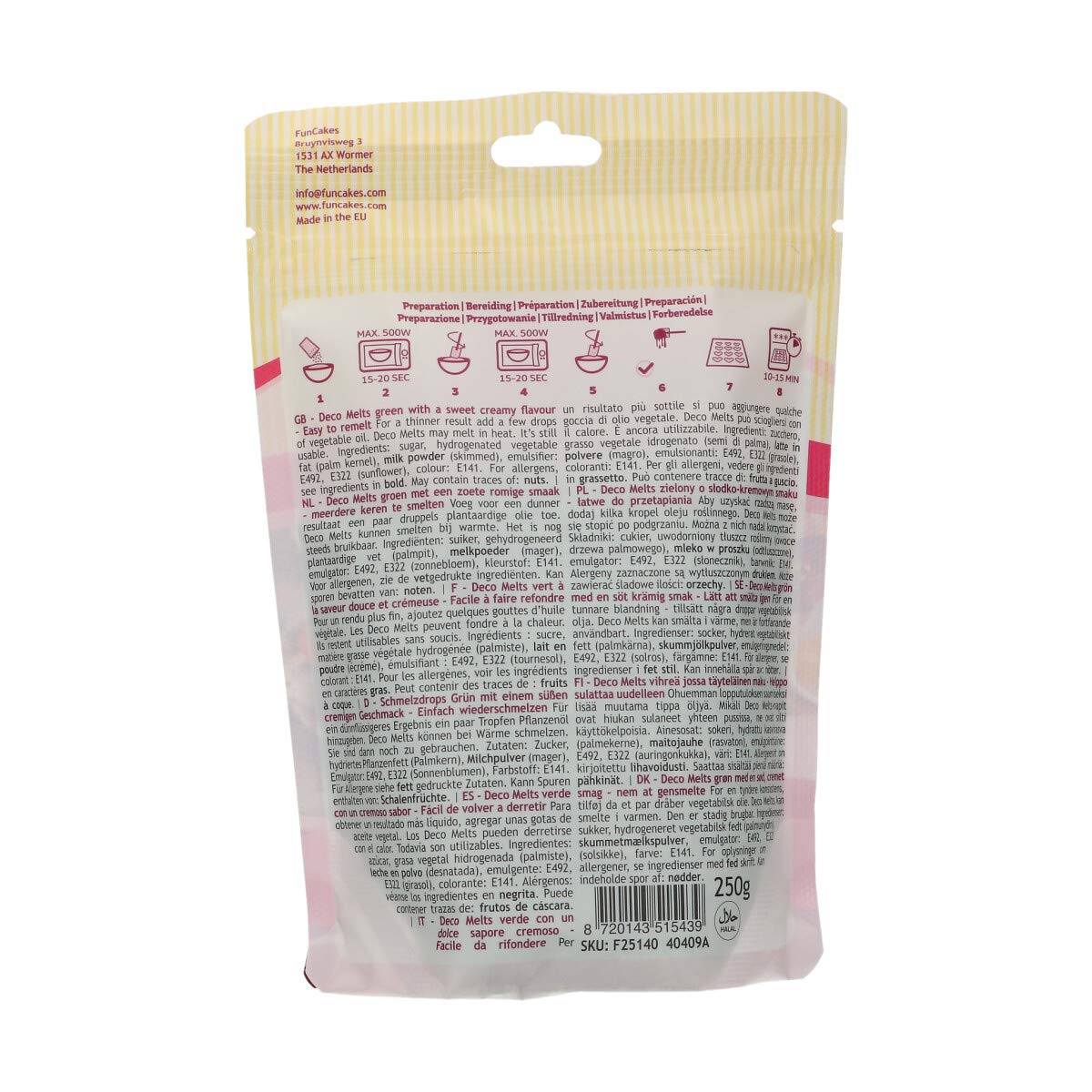 funcakes-deco-melts-vert-250-g-pastilles image 2
