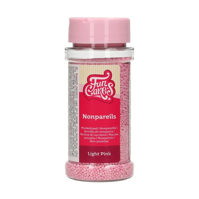 funcakes-3d-sprinkle-medley-nonpareils-rose-clair-80-g-sucre image 1