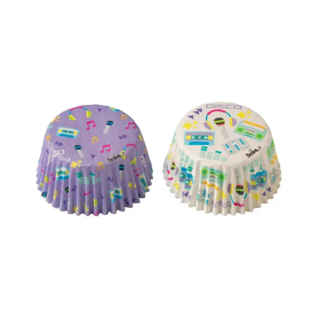 decora-bake-cook-disco-caissettes-muffin-papier-36-pi-ces image 1