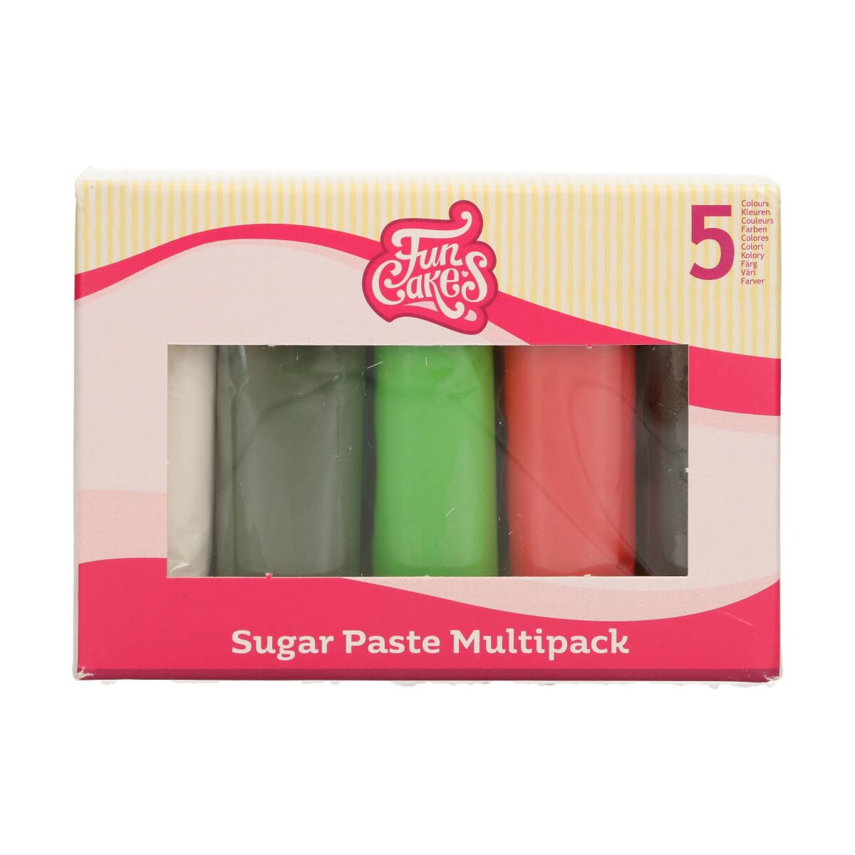 funcakes-christmas-p-te-sucre-5x100-g-vanille image 1