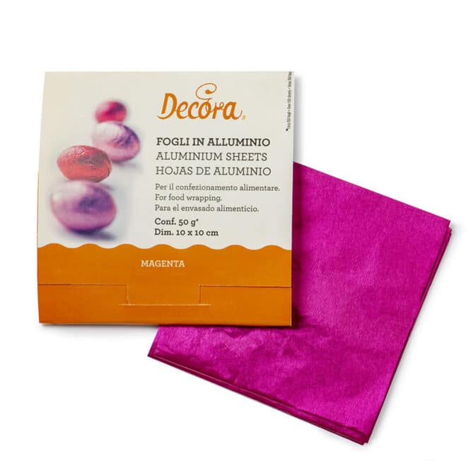decora-bake-cook-line-feuilles-aluminium-chocolats-10x10-cm-150-pcs image 3