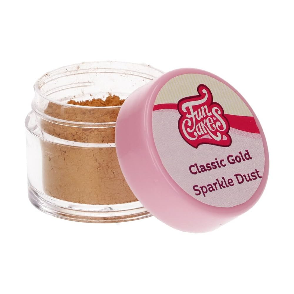 funcakes-food-colour-gel-poudre-classic-gold-2-5-g image 2