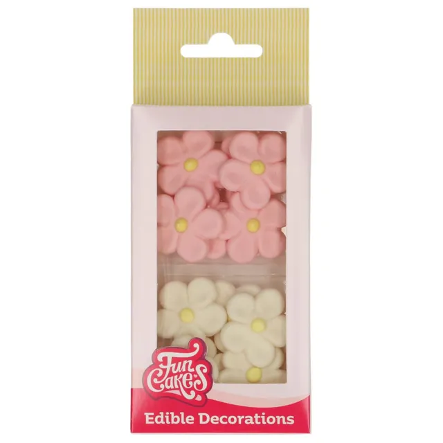 funcakes-daisies-d-corations-p-te-sucre-marguerites-12-pcs image 1