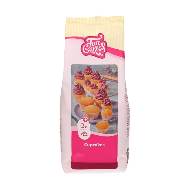 funcakes-mix-for-pr-paration-cupcakes-vanille-1-kg image 1