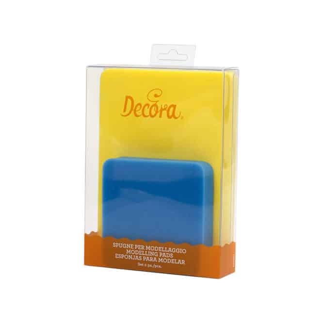 decora-bake-cook-line-ponges-de-modelage-fleurs-lot-de-2 image 1