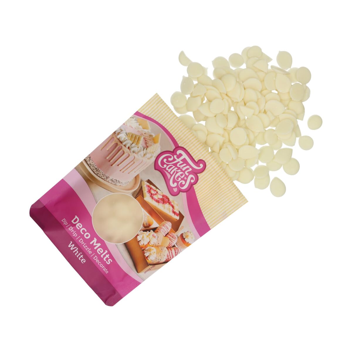 funcakes-deco-melts-pastilles-chocolat-blanc-250g-cr-meux image 3