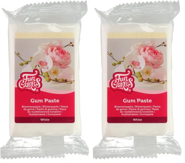 funcakes-gum-paste-p-te-fleur-blanche-2x250g-sans-gluten image 1