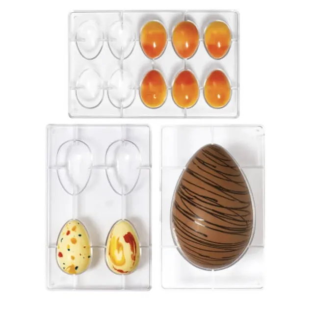 decora-bake-cook-moule-chocolat-oeufs-3d-polycarbonate image 1