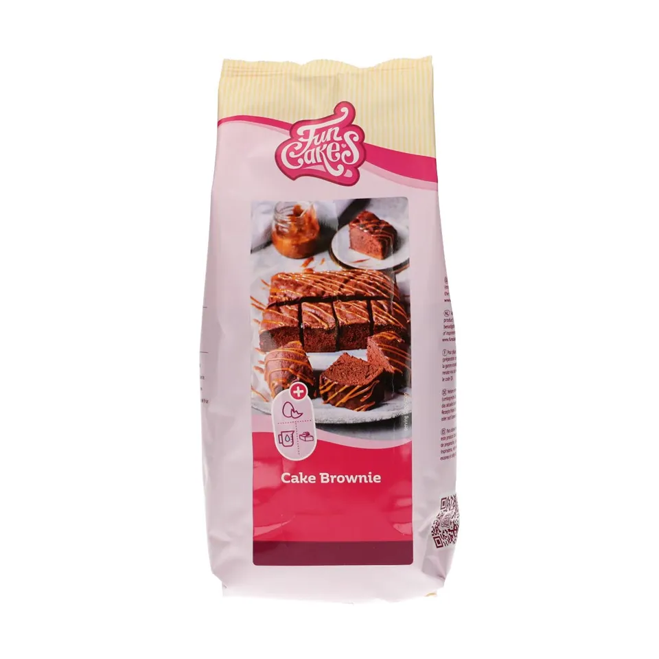 funcakes-mix-for-pr-paration-brownie-chocolat-1-kg-facile image 1