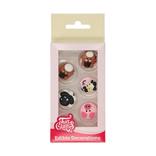 funcakes-cake-lace-animaux-ferme-sucre-12-pi-ces-sans-gluten image 4