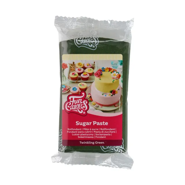 funcakes-twinkling-green-p-te-sucre-vanille-250-g image 1