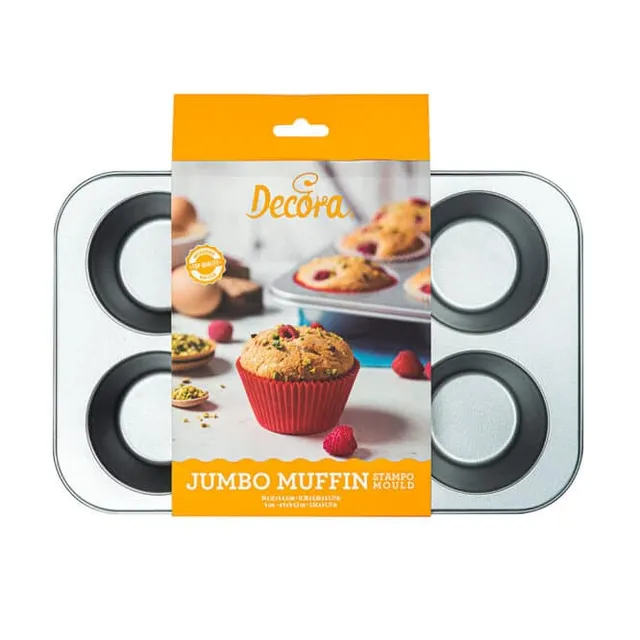 decora-bake-cook-moule-jumbo-muffin-6-cavit-s-antiadh-sif image 1