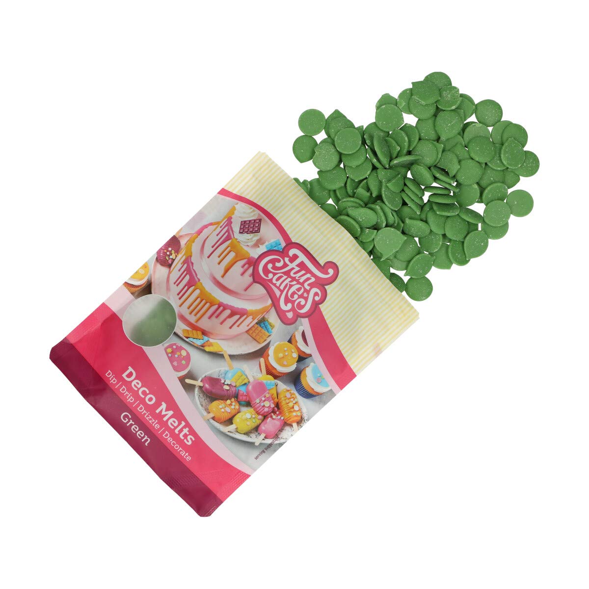 funcakes-deco-melts-vert-250-g-pastilles image 3