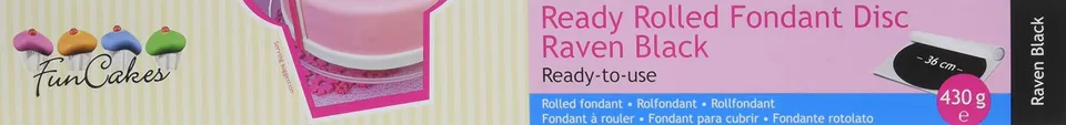 funcakes-ready-rolled-disque-p-te-sucre-noir-430-g-vanille image 1