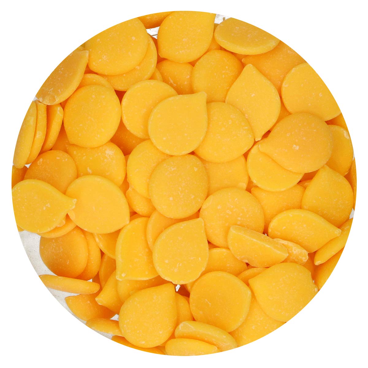 funcakes-deco-melts-pastilles-jaune-250-g-gout-chocolat-blanc image 4