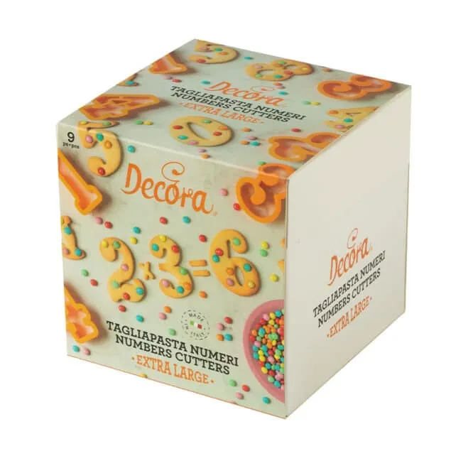 decora-bake-cook-line-emporte-pi-ces-chiffres-xl-lot-de-9 image 1