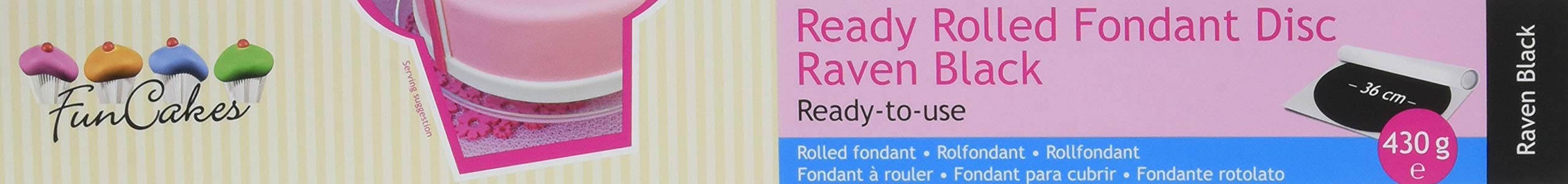 funcakes-ready-rolled-disque-p-te-sucre-noir-430-g-vanille image 1