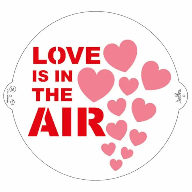 decora-bake-cook-line-love-is-in-the-air-pochoir-g-teau-25-cm image 1