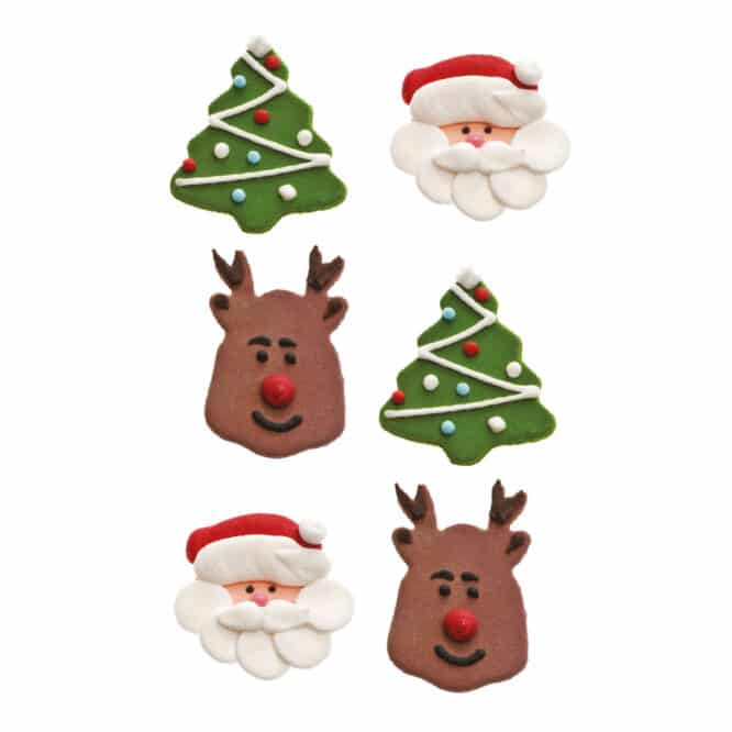 decora-bake-cook-d-corations-sucre-no-l-6-pi-ces-3-5-cm image 3