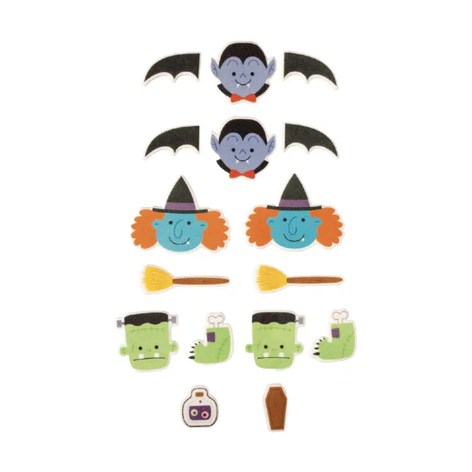 decora-bake-cook-decokit-2d-d-cors-sucre-halloween-16-pcs image 1