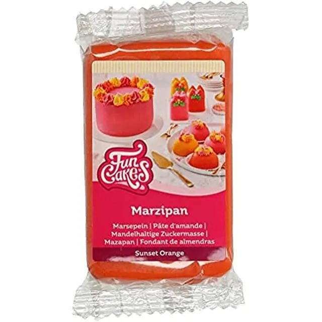 funcakes-marzipan-p-te-d-amandes-orange-sunset-250-g image 1