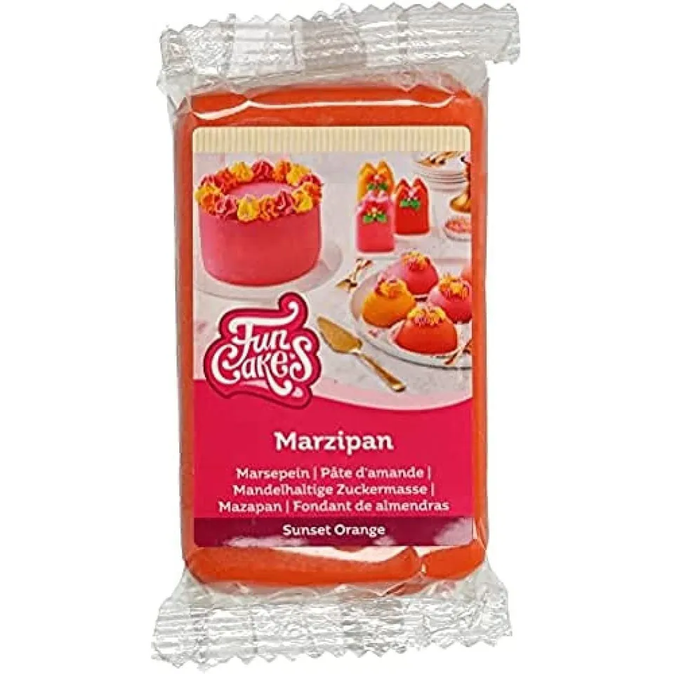 funcakes-marzipan-p-te-d-amandes-orange-sunset-250-g image 1
