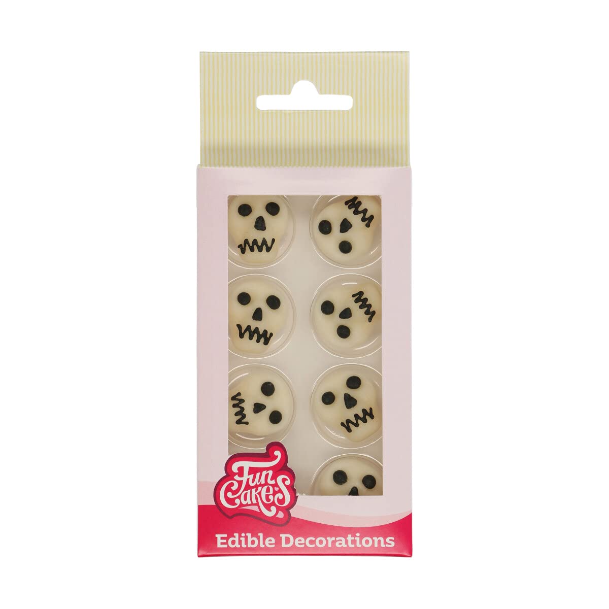 funcakes-skulls-p-te-sucre-8-pi-ces-halloween image 1