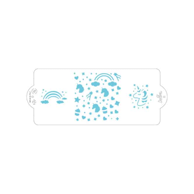 decora-bake-cook-stencil-licorne-10x25-cm image 6