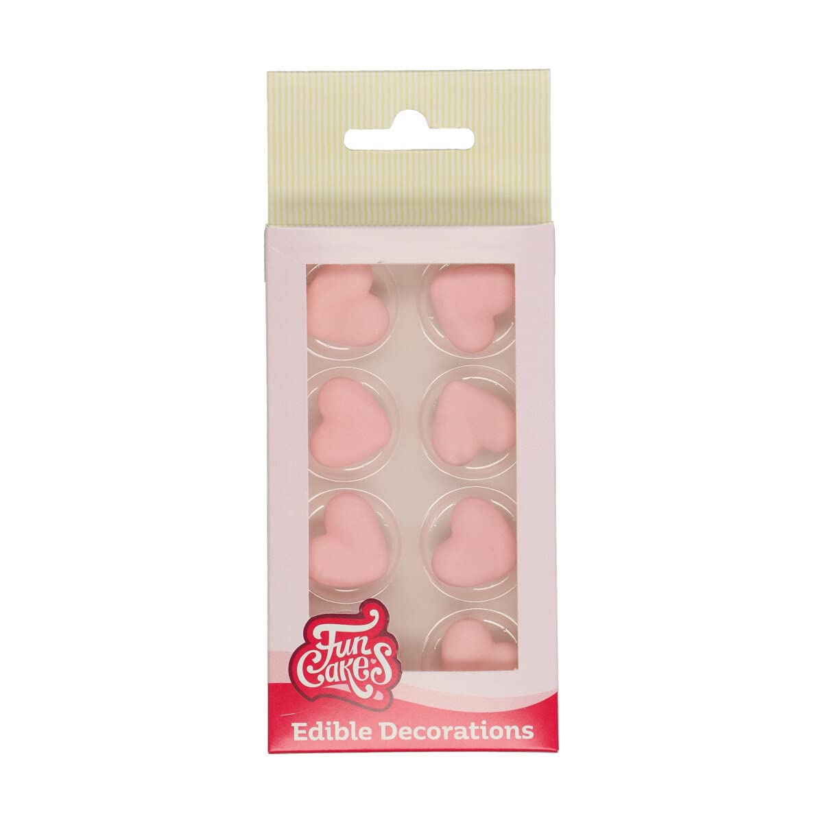 funcakes-d-corations-sucre-c-urs-rouges-8-pi-ces-sans-gluten image 4