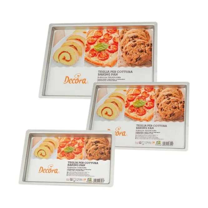 decora-bake-cook-plaque-four-aluminium-2-5-cm-pizza image 1