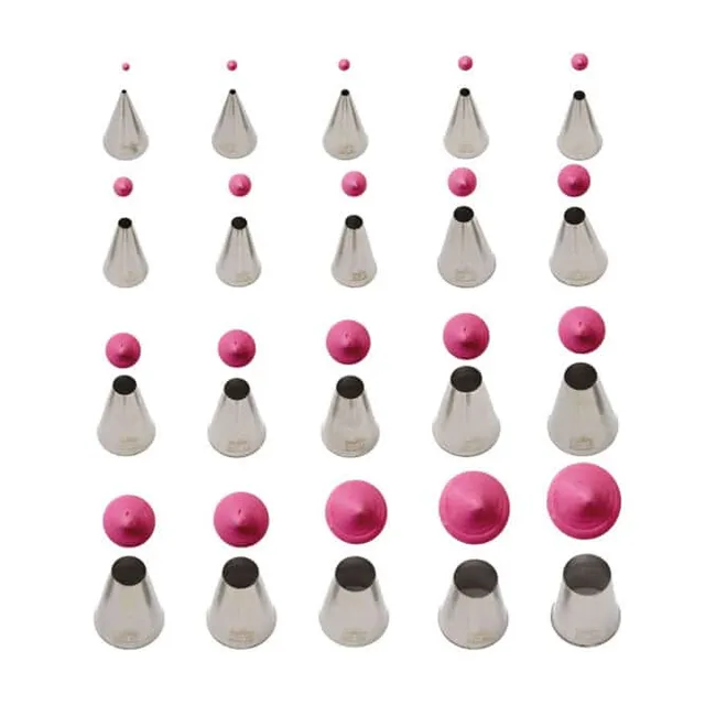 decora-bake-cook-douille-ronde-grande-inox-pro image 1