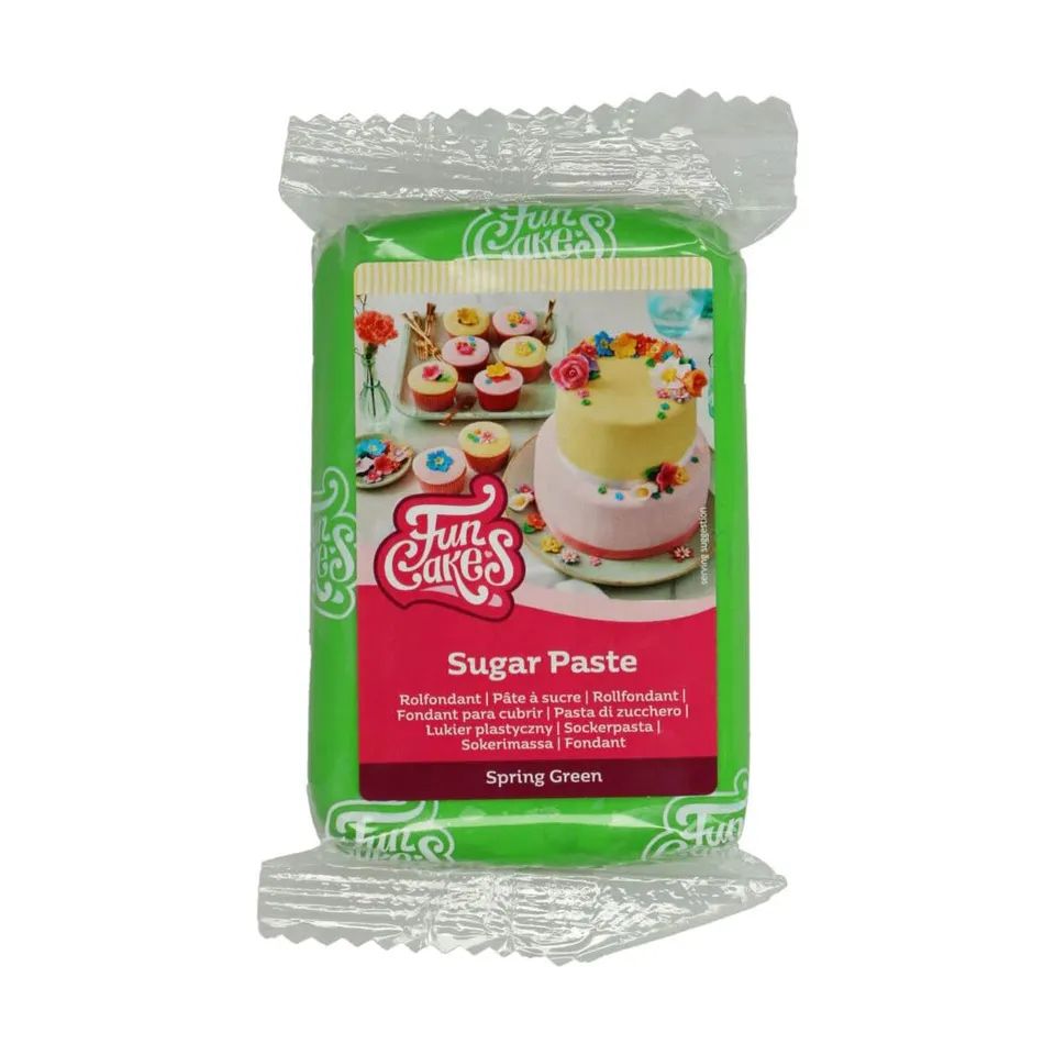 funcakes-covering-paste-p-te-sucre-vert-spring-green-250-g image 1