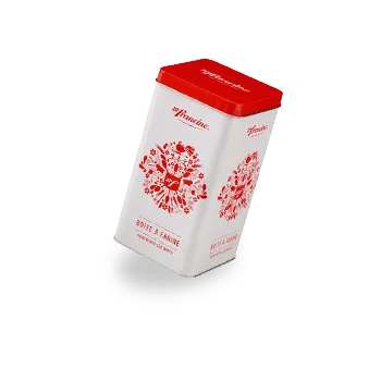 les-accessoires-francine-bo-te-farine-m-tal-blanc-1-kg image 1