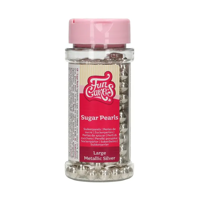 funcakes-3d-sprinkle-medley-perles-sucre-argent-m-tallis-80-g image 1